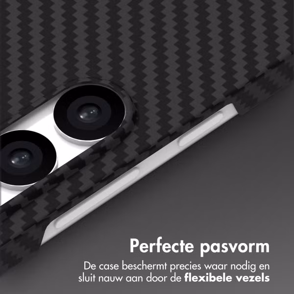 Accezz MagSafe Kevlar Backcover Samsung Galaxy S24 - Zwart