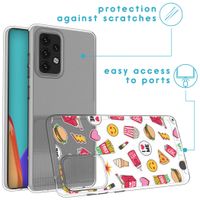 imoshion Design hoesje Samsung Galaxy A52(s) (5G/4G) - Fastfood - Multicolor