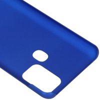 Effen Backcover Samsung Galaxy A21s - Blauw