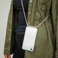 imoshion Transparante Backcover met koord Samsung Galaxy A72 - Rosé Goud