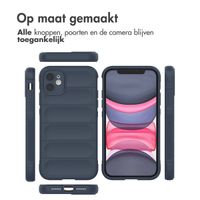 imoshion EasyGrip Backcover Apple iPhone 11 - Donkerblauw