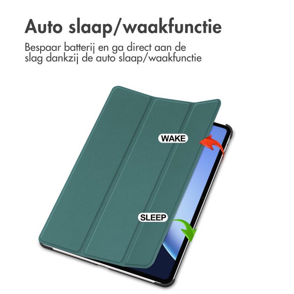 imoshion Trifold Bookcase OnePlus Pad 2 Pro / Pad 3 - Donkergroen