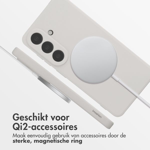 imoshion Color Backcover met MagSafe Samsung Galaxy S26 - Beige