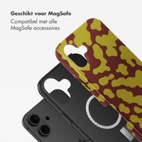 Selencia Vivid Backcover met MagSafe Apple iPhone 16 - Moo'd Olive Dust