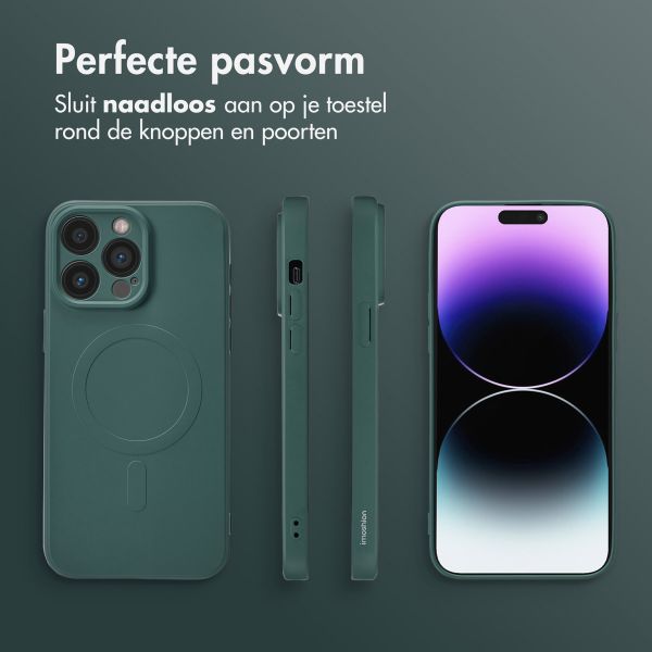 imoshion Color Backcover met MagSafe Apple iPhone 14 Pro Max - Donkergroen