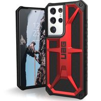 UAG Monarch Backcover Samsung Galaxy S21 Ultra - Crimson Red