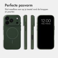 Accezz Grip Backcover met MagSafe Apple iPhone 18 Pro Max / 17 Pro Max - Donkergroen
