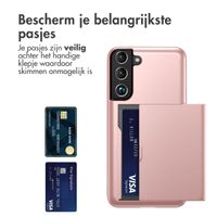 imoshion Backcover met pasjeshouder Samsung Galaxy S22 - Rosé Goud