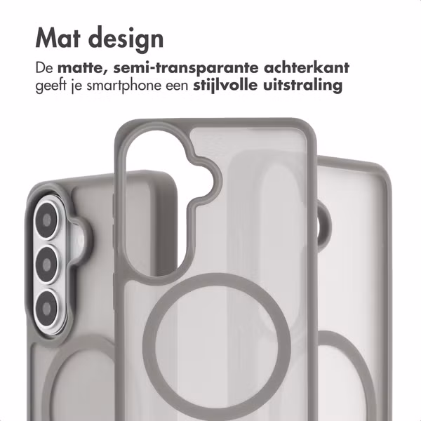 imoshion Color Guard Backcover met MagSafe Samsung Galaxy S26 - Grijs