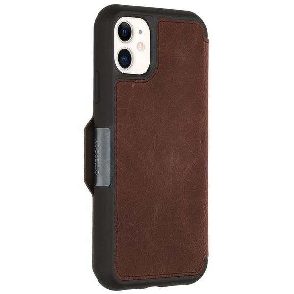 OtterBox Strada Bookcase iPhone 11 - Bruin