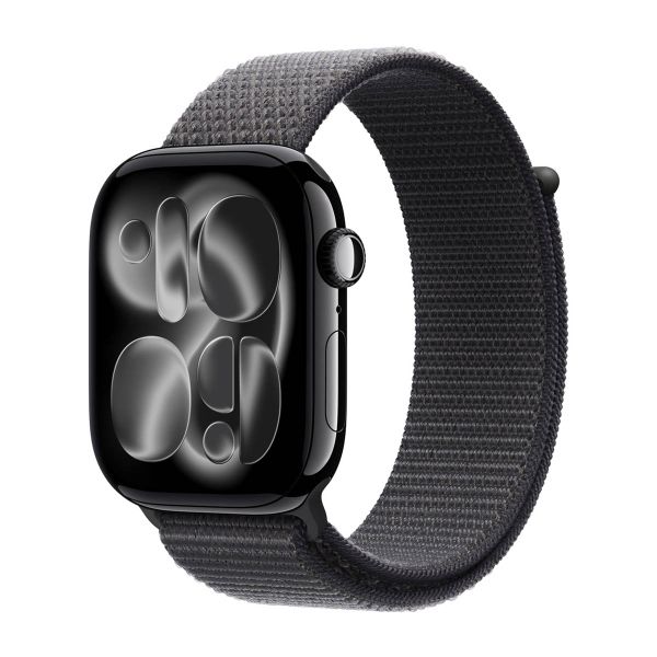 Apple Sport Loop band Apple Watch Series 1 t/m 11 / SE / Ultra (44/45/46/49 mm) - Dark Gray