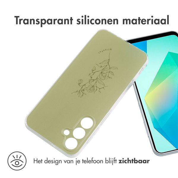 imoshion Design hoesje Samsung Galaxy A16 - Floral Green