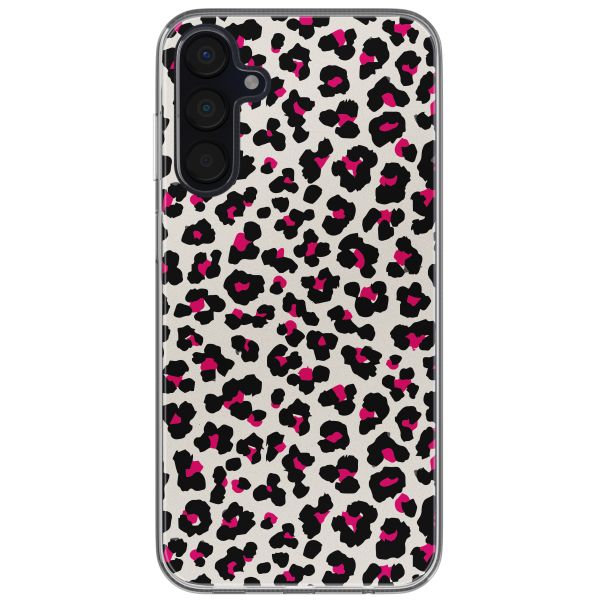 imoshion Design hoesje Samsung Galaxy A35 - Leopard Pink