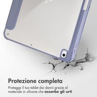imoshion Origami Bookcase Apple iPad 9 (2021) 10.2 inch / iPad 8 (2020) 10.2 inch / iPad 7 (2019) 10.2 inch - Lavender