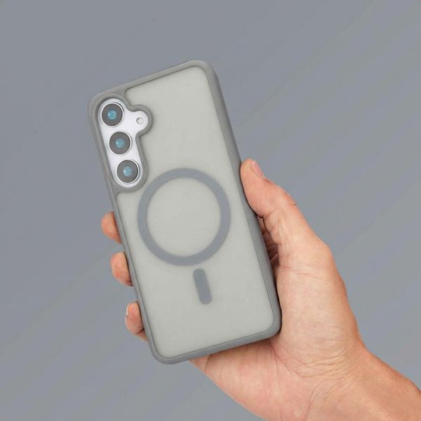 imoshion Color Guard Backcover met MagSafe Samsung Galaxy S25 Plus - Grijs