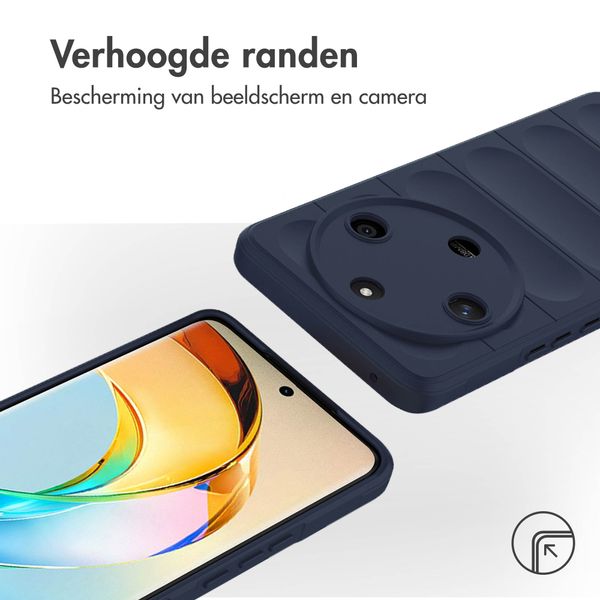 imoshion EasyGrip Backcover Honor Magic 6 Lite - Donkerblauw