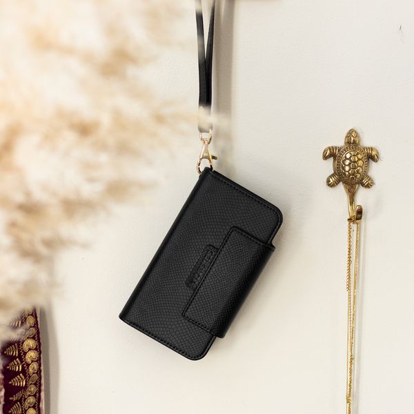 Selencia Llyr 2-in-1 Uitneembare Slang Bookcase Samsung Galaxy S21 Plus - Zwart