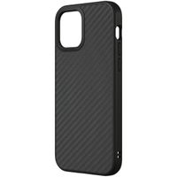 RhinoShield SolidSuit Backcover iPhone 12 (Pro) - Carbon Fiber Black