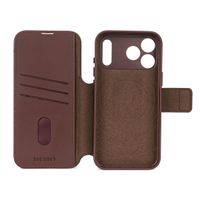 Decoded 2 in 1 Leather Detachable Wallet MagSafe Apple iPhone 17 Pro Max - Chocolate Brown