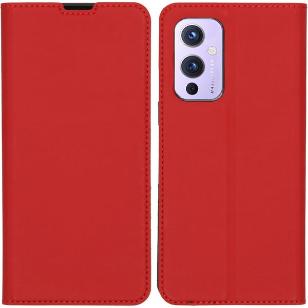 imoshion Slim Folio Bookcase OnePlus 9 - Rood