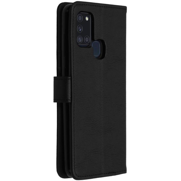 imoshion Luxe Bookcase Samsung Galaxy A21s - Zwart