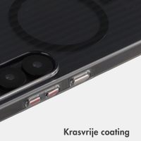 Accezz Lite Backcover met MagSafe | Fluted | Samsung Galaxy S25 Ultra - Zwart