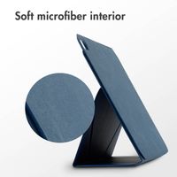 Accezz High Stand Tablet Case Apple iPad Air 11 inch (2026) M4 / (2025) M3 / (2024) M2 / Air 5 (2022) / Air 4 (2020) - Dark blue