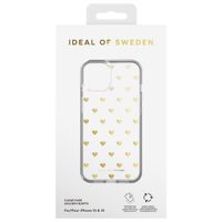 iDeal of Sweden Mirror Case Apple iPhone 14 / 13 - Golden Hearts