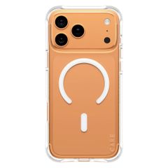 CARE by PanzerGlass Fashionable Case Samba met MagSafe Apple iPhone 17 Pro Max - Clear / White