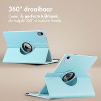 imoshion 360° draaibare Bookcase iPad Mini 6 (2021) - Lichtblauw