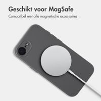 Accezz Grip Backcover met MagSafe Apple iPhone 17e / 16e - Grijs