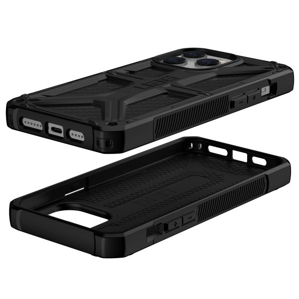 UAG Monarch Backcover Apple iPhone 14 Pro Max - Carbon Fiber