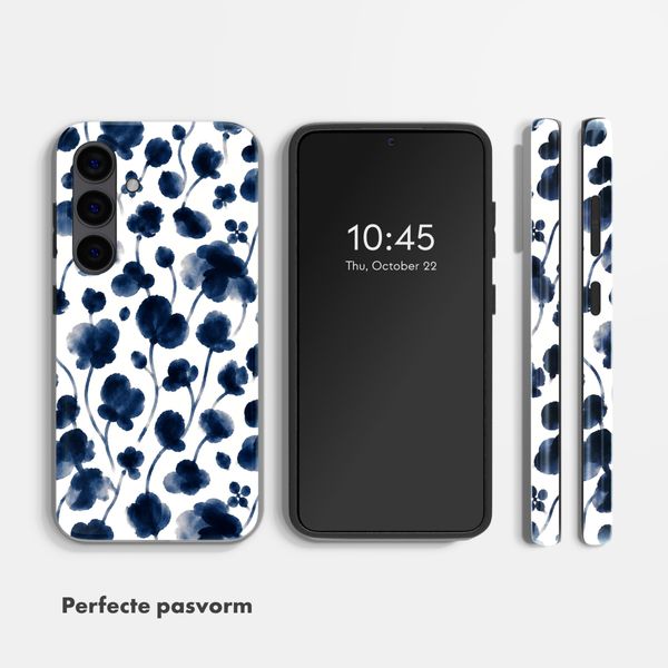 Selencia Vivid Backcover met MagSafe Samsung Galaxy S24 - Midnight Blossom
