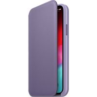 Apple Leather Folio Bookcase Apple iPhone X / Xs - Lila