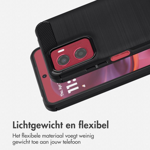 imoshion Brushed Backcover Motorola Moto G05 / E15 - Zwart
