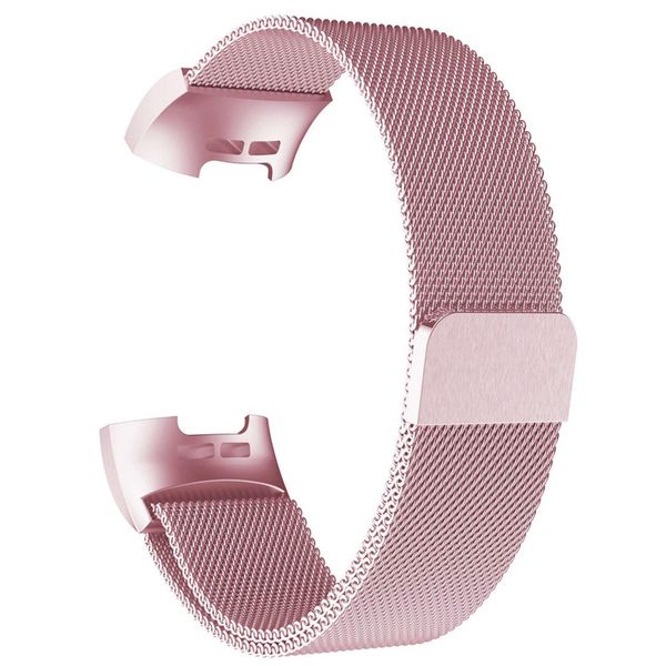 imoshion Milanees Watch bandje Fitbit Charge 3 / 4 - Rosé Goud