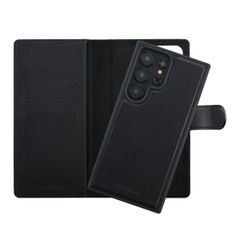 Selencia Olyn Uitneembare Bookcase met MagSafe Samsung Galaxy S24 Ultra - Zwart