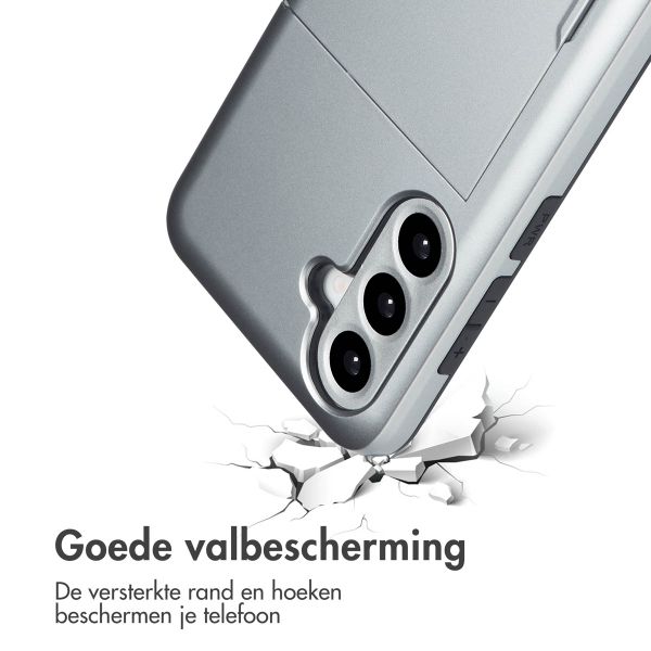 imoshion Backcover met pasjeshouder Samsung Galaxy A36 / A56 - Grijs