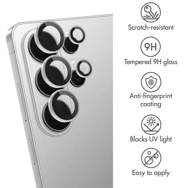 imoshion Camera Protector Glass 2-pack Samsung Galaxy S26 Ultra - Silver Shadow