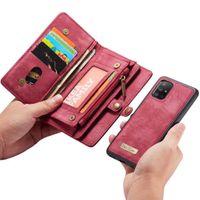 CaseMe Luxe Lederen 2 in 1 Portemonnee Bookcase Samsung Galaxy A71