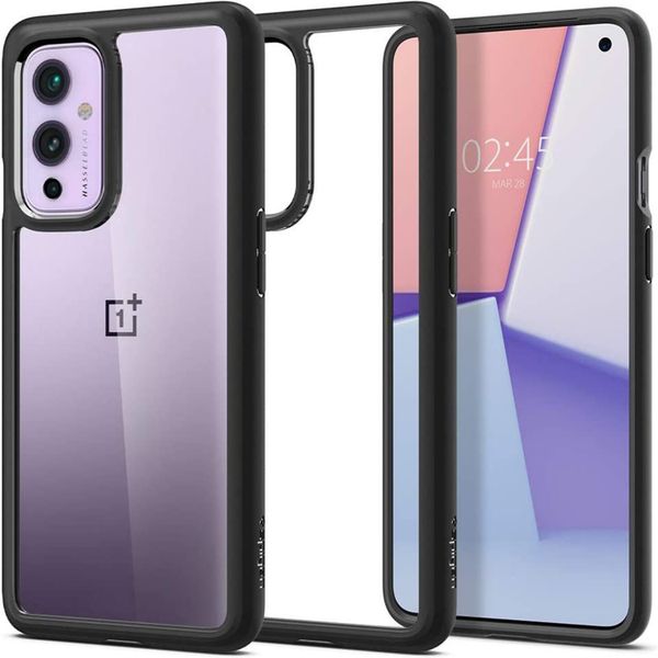 Spigen Ultra Hybrid Backcover OnePlus 9 - Zwart