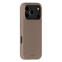 Holdit Silicone Case Apple iPhone 17 Pro Max - Mocha Brown