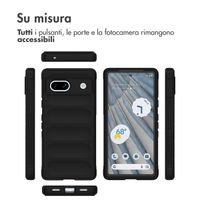 imoshion EasyGrip Backcover Google Pixel 7a - Zwart