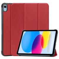 imoshion Trifold Bookcase iPad 10 (2022) 10.9 inch - Rood