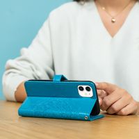 imoshion Mandala Bookcase Samsung Galaxy M51 - Turquoise