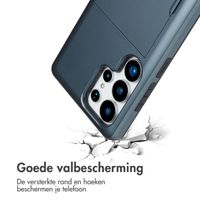 imoshion Backcover met pasjeshouder Samsung Galaxy S25 Ultra - Donkerblauw