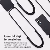 imoshion Color Backcover met afneembaar koord MagSafe Samsung Galaxy S24 / S25 - Zwart