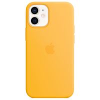 Apple Silicone Backcover MagSafe Apple iPhone 12 Mini - Sunflower