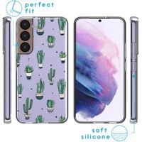 imoshion Design hoesje Samsung Galaxy S22 - Cactus - Groen