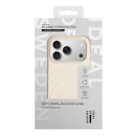 iDeal of Sweden Soft Swirl Silicone MagSafe Case Apple iPhone 17 Pro - Cloud Dancer